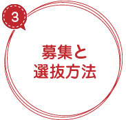 募集と選抜方法